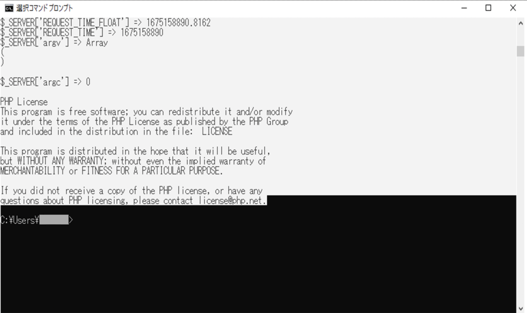 xdebug導入手順2