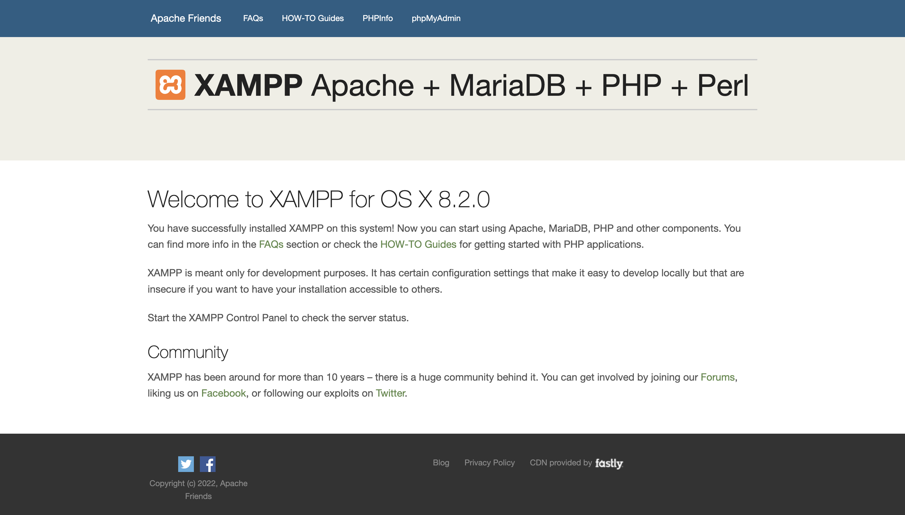 phpmyadmin画面