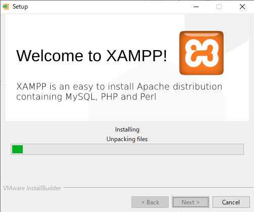XAMPPインストール手順8